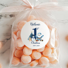 Blue Boy First Christmas 