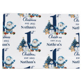 Blue Boy First Christmas  ラージペーパーバッグ (裏面)