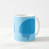 Blue Brain コーヒーマグカップ (正面右)