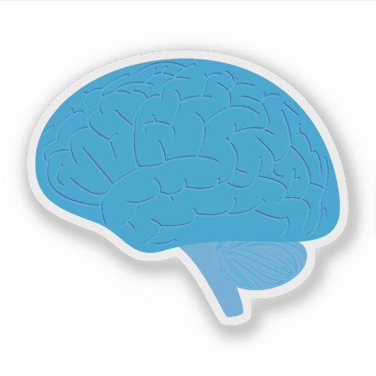 Blue Brain シール (正面)