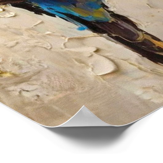 Blue Budgie ポスター (角)