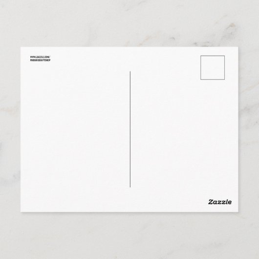 BLUE BUGビンテージカー&コテージポストカード ポストカード (裏面)