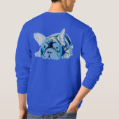Blue Bulldog Tシャツ (裏面)