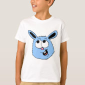 Blue Bunny Head Tシャツ (正面)