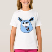 Blue Bunny Head Tシャツ (正面)