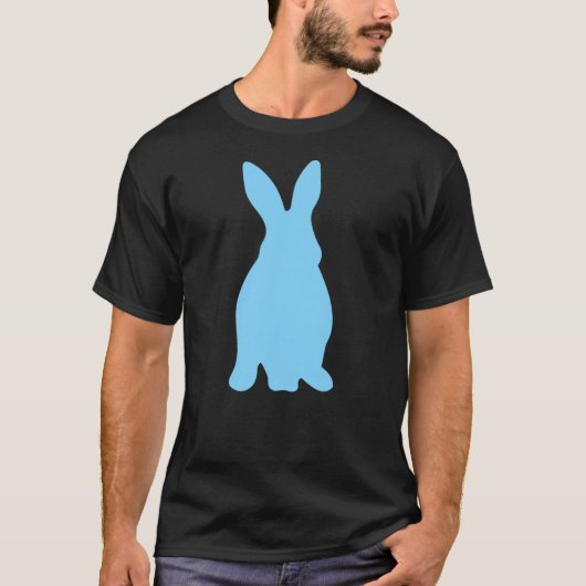 Blue Bunny Rabbit Tシャツ (正面)