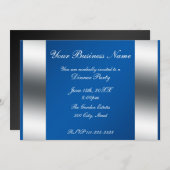 Blue Businessへの招待 招待状 (正面/裏面)