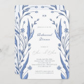 Blue Buttercup Rehearsal Dinner 招待状 (正面/裏面)