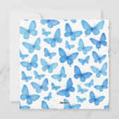 Blue Butterfly シーズンカード (裏面)