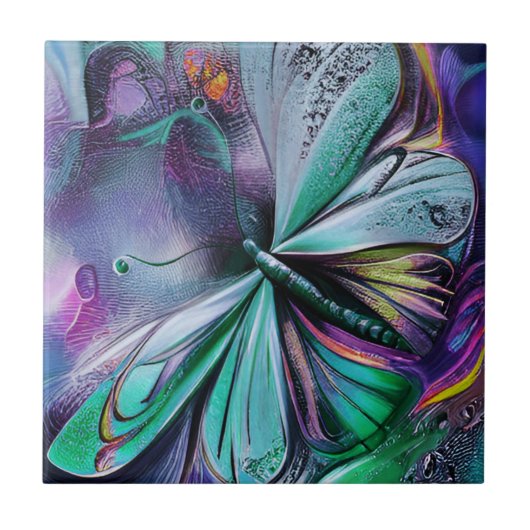 Blue Butterfly タイル (正面)