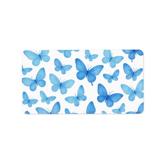 Blue Butterfly ラベル (正面)