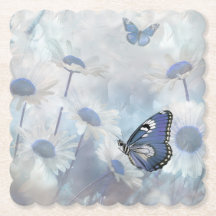 Blue Butterfly Coaster