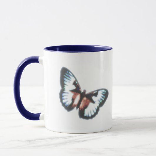 Blue Butterfly Mug マグカップ (左)