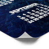 Blue Butterfly of Joy & Luck 2023カレンダー ポスター (角)