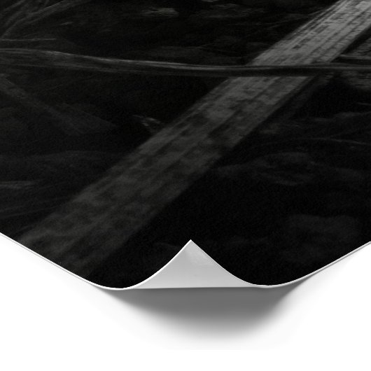 blue butterfly poster ポスター (角)