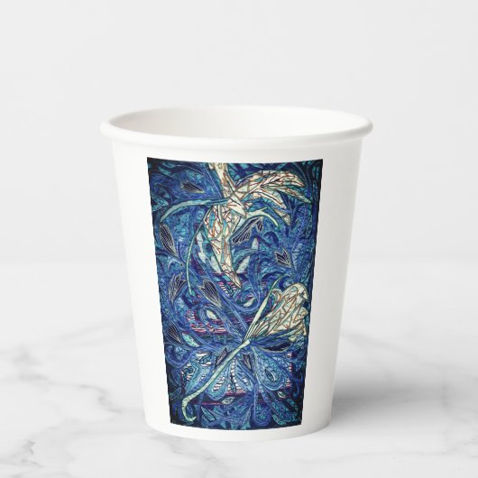 Blue cake 紙コップ (正面)