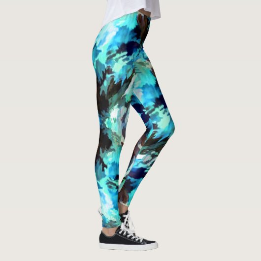 Blue Camo Leggings レギンス (右)
