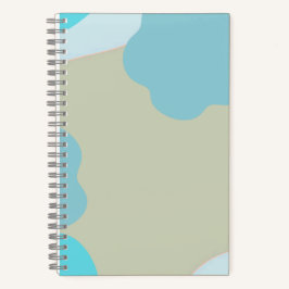 Blue Camo Notebook – Cool Camouflage Journal ノートブック