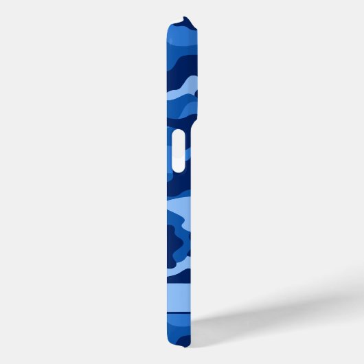 Blue Camouflage Personalized Case-Mate iPhoneケース (裏面 / 右)