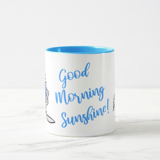 Blue Can Creature Coffee Mug マグカップ (中央)