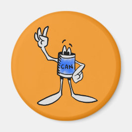 Blue Can Creature Kitchen Fridge Magnet マグネット