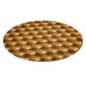 Blue Capitone Textile:レトロ背景 カッティングボード (角)