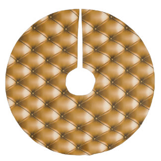 Blue Capitone Textile:レトロ背景 ブラッシュドポリエステルツリースカート