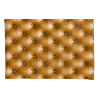 Blue Capitone Textile:レトロ背景 枕カバー