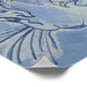 Blue Catポスター ポスター (角)