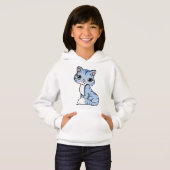 Blue cat feline animal (正面フル)