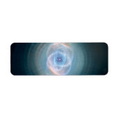 Blue Cat's Eye Nebulaの写真 ラベル (正面)