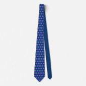 Blue check tie, Tie for formal events ネクタイ (正面)