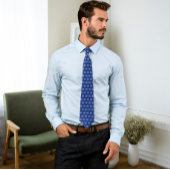 Blue check tie, Tie for formal events ネクタイ