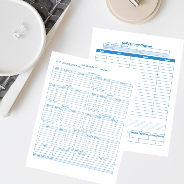 Blue Child Healthcare and Growth Trackerのページ (クリエイターアップロード済み)