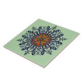 Blue china design. What do you see タイル (側面)