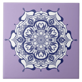 Blue china design. What do you see タイル