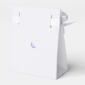 Blue Chinoiserie日付ギフトラベル特典ボックスを保存 フェイバーボックス (裏面サイド)