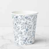 Blue Chinoiserie 紙コップ (裏面)