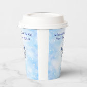 Blue Chinoiserie Baby Shower Tableware Set 紙コップ (左)