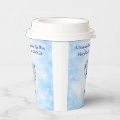 Blue Chinoiserie Baby Shower Tableware Set 紙コップ (右)