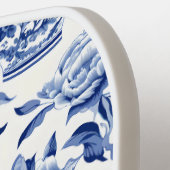 Blue Chinoiserie Monogram  ピックルボールラケット (左詳細)