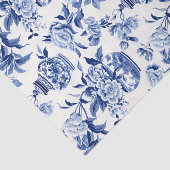 Blue Chinoiserie Monogram  薄葉紙 (詳細)