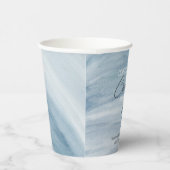 Blue Christian Cross Graduation 紙コップ (右)
