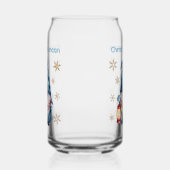 Blue Christmas Gnome with Red Lantern Berries ガラス缶 (右)