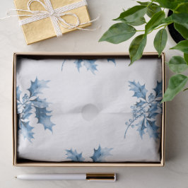 Blue Christmas Gnomes 薄葉紙