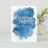 Blue Christmas Party 招待状 (スタンド正面)