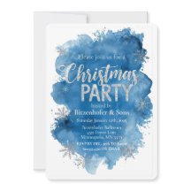 Blue Christmas Party