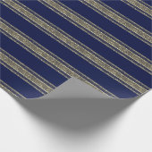 Blue Christmas wrapping paper  ラッピングペーパー (角)