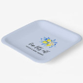 Blue, Ciao Baby, Lemons  ペーパープレート (傾斜あり)