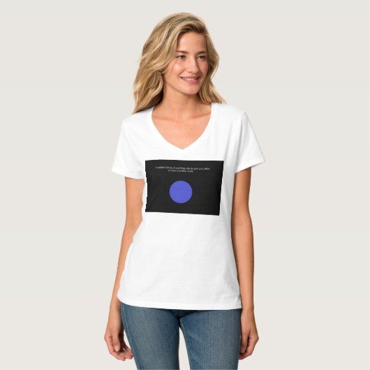 Blue Circle Tシャツ (正面フル)